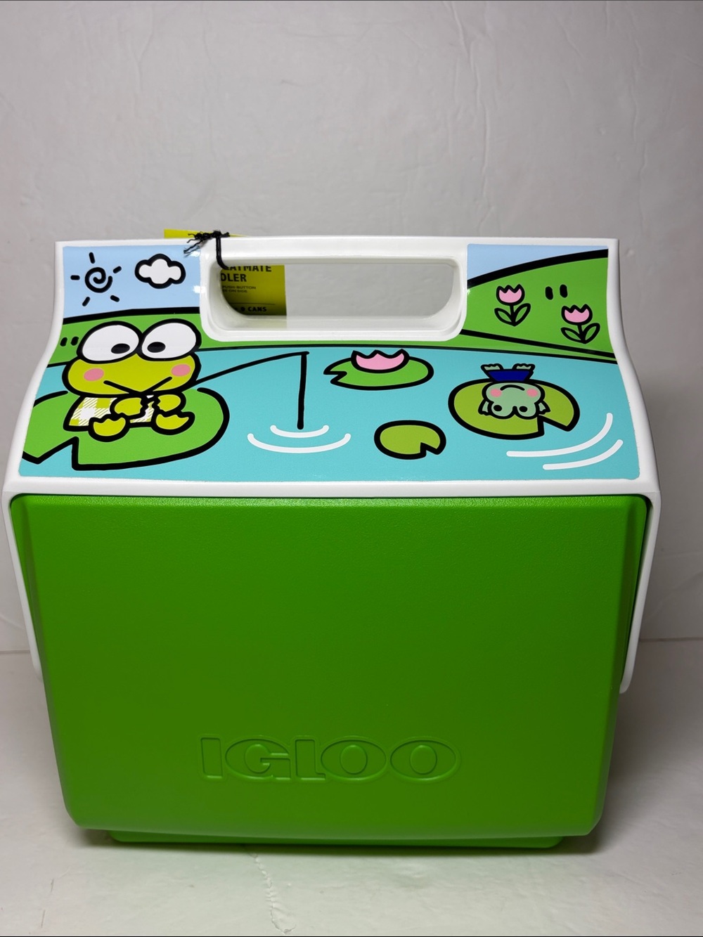 Sanrio Hello Kitty KEROPPI 6 Cans Cooler Insulated Igloo Playmate NWT - Picture 4 of 10
